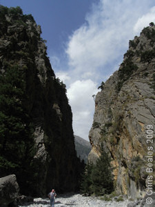 A gorge